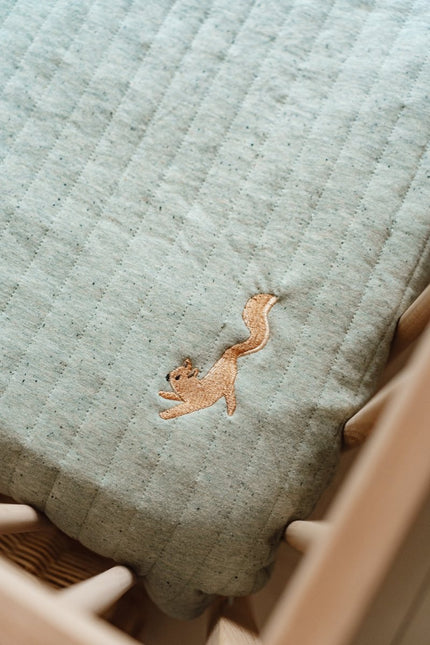 Little Dutch Ledikantdeken Pure Sage - Little Dutch - Babywinkel - 8720986879118