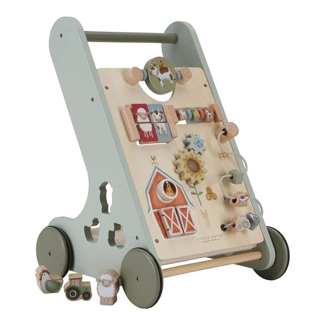 Little Dutch Loopwagen Activiteiten Little Farm - Little Dutch - Babywinkel - 8713291771321