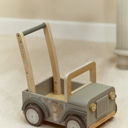 Little Dutch Loopwagen Auto Safari koop je bij Babywinkel