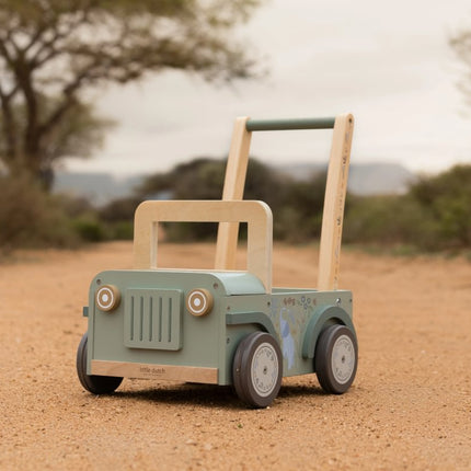 Little Dutch Loopwagen Auto Safari koop je bij Babywinkel