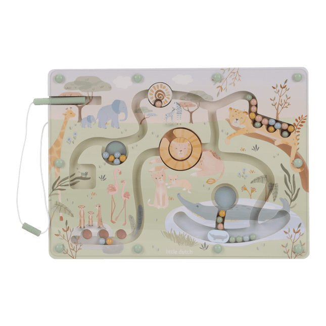 Little Dutch Magnetisch Doolhof Safari koop je bij Babywinkel