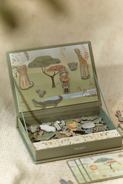 Little Dutch Magnetisch Speelbord Safari koop je bij Babywinkel