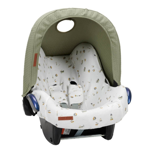Little Dutch Maxi Cosi Zonnekap Autostoeltje 0+ Olive - Little Dutch - Babywinkel - 8719638748926