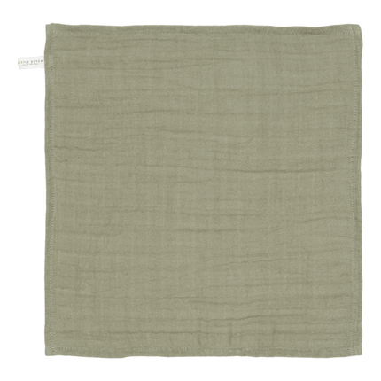 Little Dutch Monddoekje Little Farm Olive - Little Dutch - Babywinkel - 8720847024091