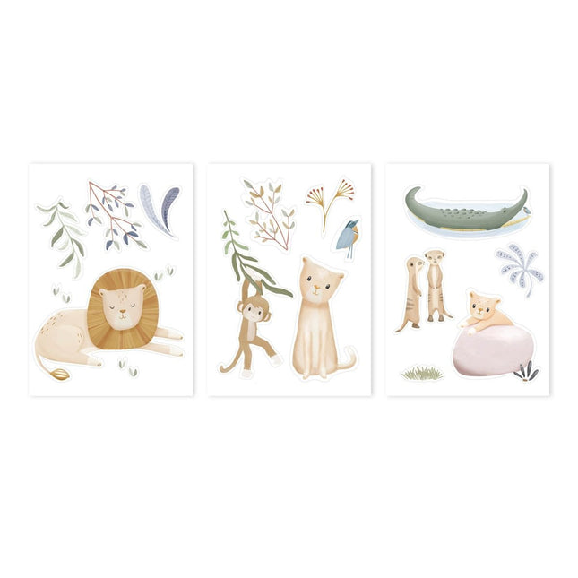 Little Dutch Muursticker Safari Leo koop je bij Babywinkel