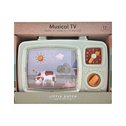 Little Dutch Muziekdoosje Farm Tv koop je bij Babywinkel