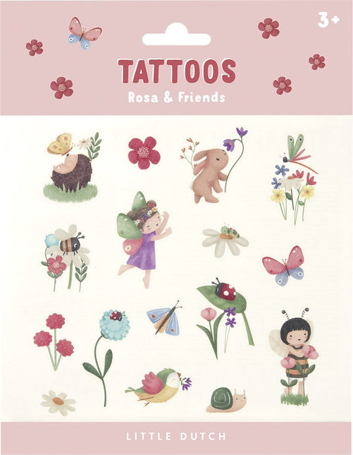 Little Dutch Nep Tattoo Rosa En Friends koop je bij Babywinkel