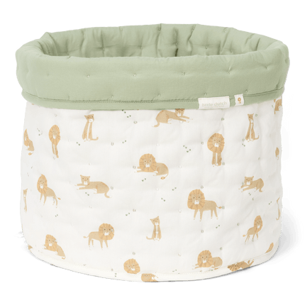 Little Dutch Opbergmand Safari Leo Medium koop je bij Babywinkel