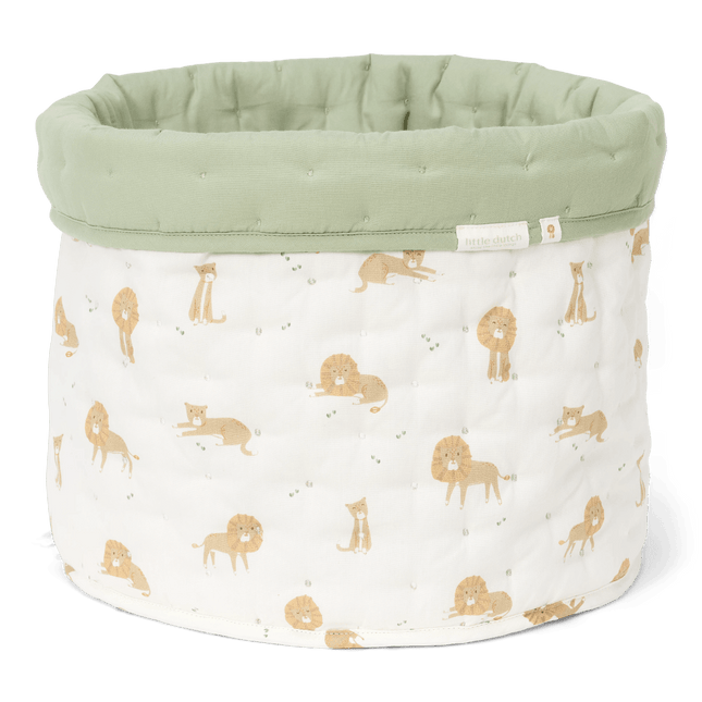 Little Dutch Opbergmand Safari Leo Medium koop je bij Babywinkel