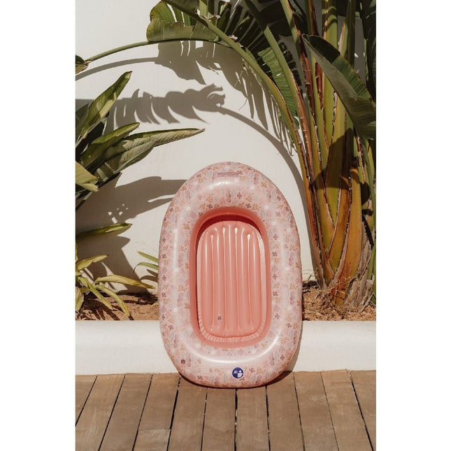 Little Dutch Opblaasboot Ocean Dreams Pink 100X67cm - Little Dutch - Babywinkel - 8712051128535