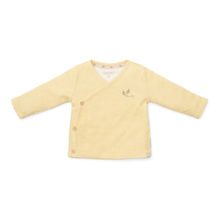Little Dutch Overslag Shirt Baby Lange Mouwen Yellow Check - Little Dutch - Babywinkel - 8720986873833