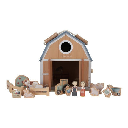 Little Dutch Poppenhuis Little Farm - Little Dutch - Babywinkel - 8713291771529