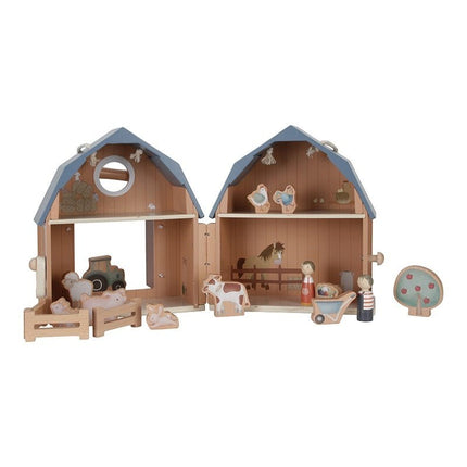Little Dutch Poppenhuis Little Farm - Little Dutch - Babywinkel - 8713291771529