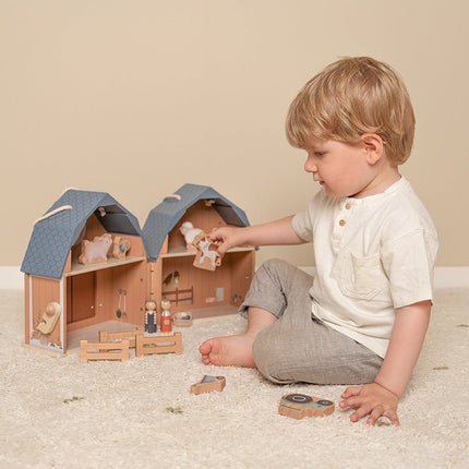 Little Dutch Poppenhuis Little Farm - Little Dutch - Babywinkel - 8713291771529