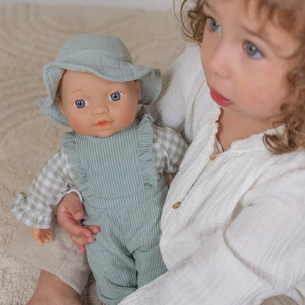 Little Dutch Poppenkleertjes Fresh Green Check - Little Dutch - Babywinkel - 8713291445833