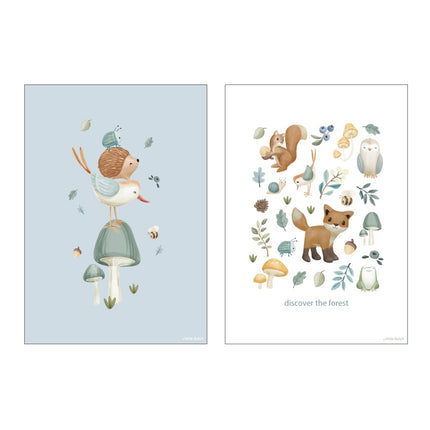 Little Dutch Poster Forest Wonder A3 - Little Dutch - Babywinkel - 8721122570463
