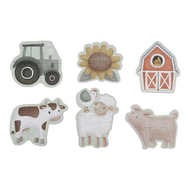 Little Dutch Puzzel 6 In 1 Little Farm koop je bij Babywinkel
