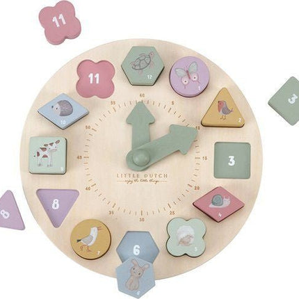 Little Dutch Puzzel Klok Little Farm - Little Dutch - Babywinkel - 8713291880177
