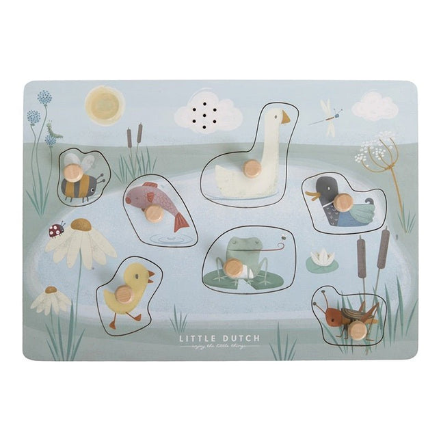 Little Dutch Puzzel Met Geluid - Little Dutch - Babywinkel - 8713291447639