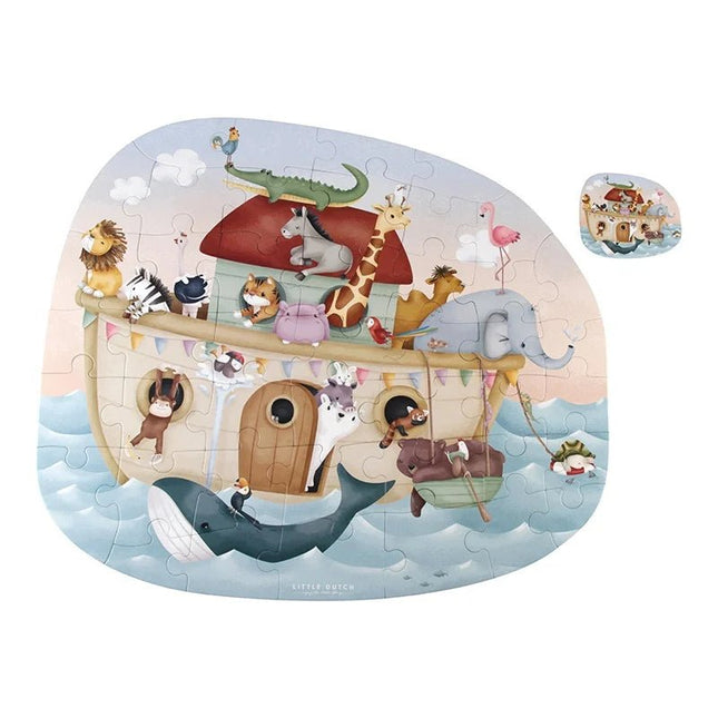 Little Dutch Puzzel Vloer Ark Van Noach - Little Dutch - Babywinkel - 8713291770577