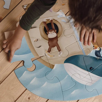 Little Dutch Puzzel Vloer Ark Van Noach - Little Dutch - Babywinkel - 8713291770577