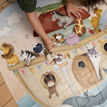 Little Dutch Puzzel Vloer Ark Van Noach - Little Dutch - Babywinkel - 8713291770577