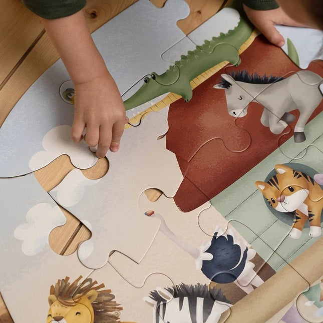 Little Dutch Puzzel Vloer Ark Van Noach - Little Dutch - Babywinkel - 8713291770577