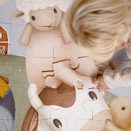 Little Dutch Puzzel Vloer Litlle Farm - Little Dutch - Babywinkel - 8713291771505