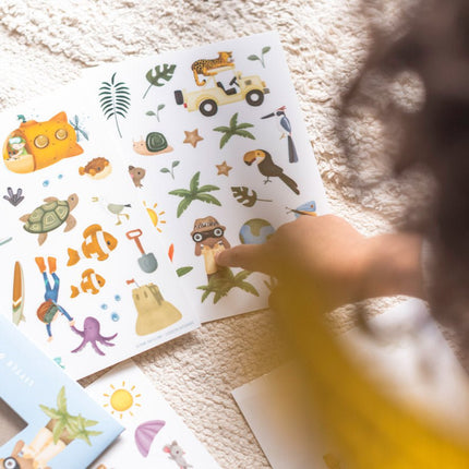 Little Dutch Raamstickers Jim En Friends - Little Dutch - Babywinkel - 8714274125575