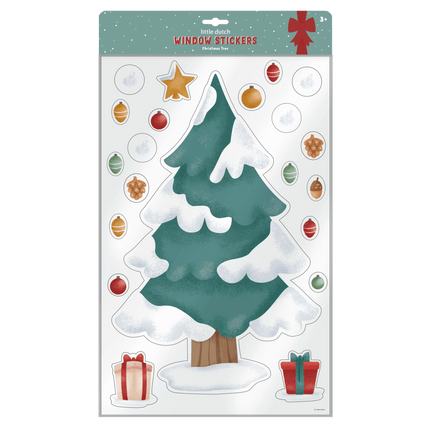 Little Dutch Raamstickers Kerstboom koop je bij Babywinkel