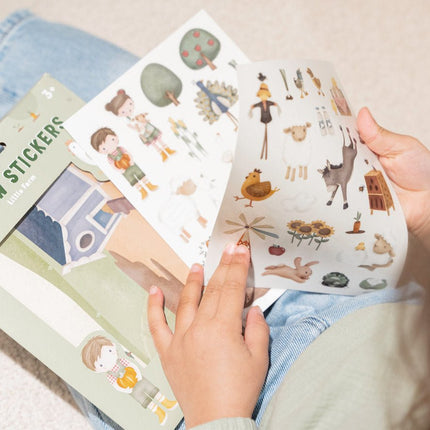 Little Dutch Raamstickers Little Farm - Little Dutch - Babywinkel - 8714274125599