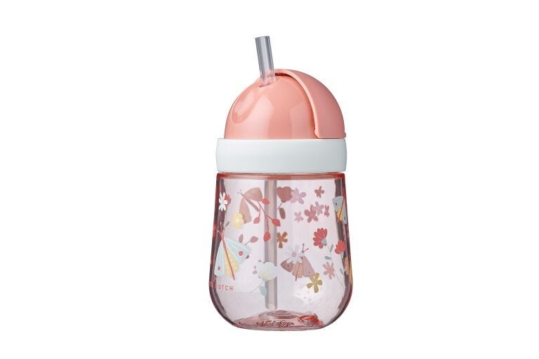 Little Dutch Rietjesbeker Mio 300ml Flowers & Butterflies - Little Dutch - Babywinkel - 8720294011255