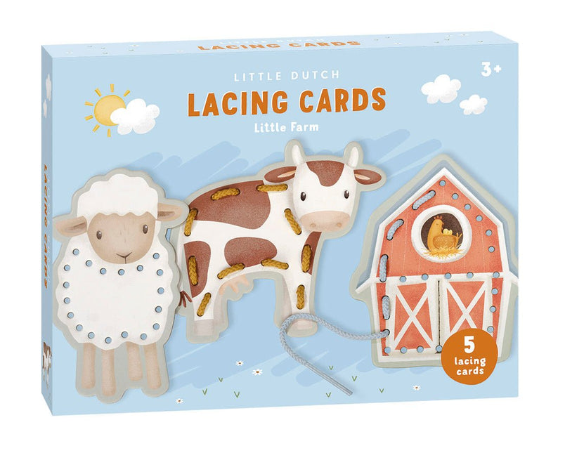 Little Dutch Rijgkaarten Little Farm koop je bij Babywinkel