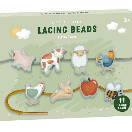 Little Dutch Rijgkralen Little Farm - Little Dutch - Babywinkel - 8714274125612