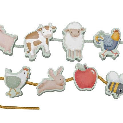 Little Dutch Rijgkralen Little Farm - Little Dutch - Babywinkel - 8714274125612