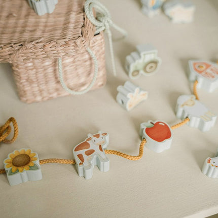 Little Dutch Rijgkralen Little Farm - Little Dutch - Babywinkel - 8714274125612