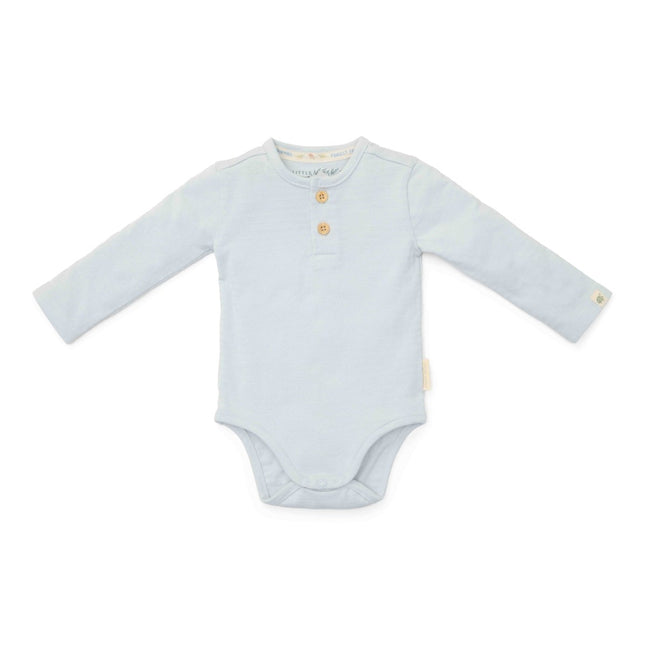 Little Dutch Romper Baby Blue Lange Mouw - Babywinkel - 8721122571675