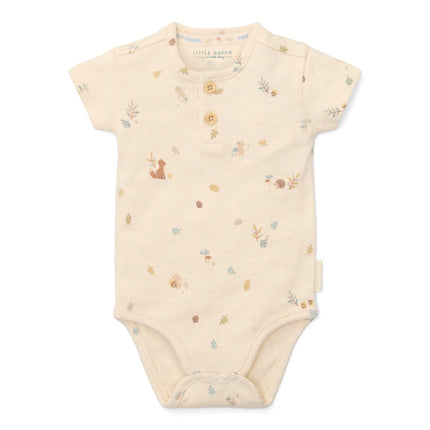 Little Dutch Romper Forest Nature Korte Mouw - Babywinkel - 8721122571613