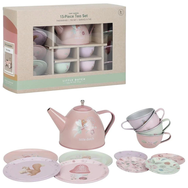 Little Dutch Serviesset Fairy Garden In Koffer - Little Dutch - Babywinkel - 8712051138411