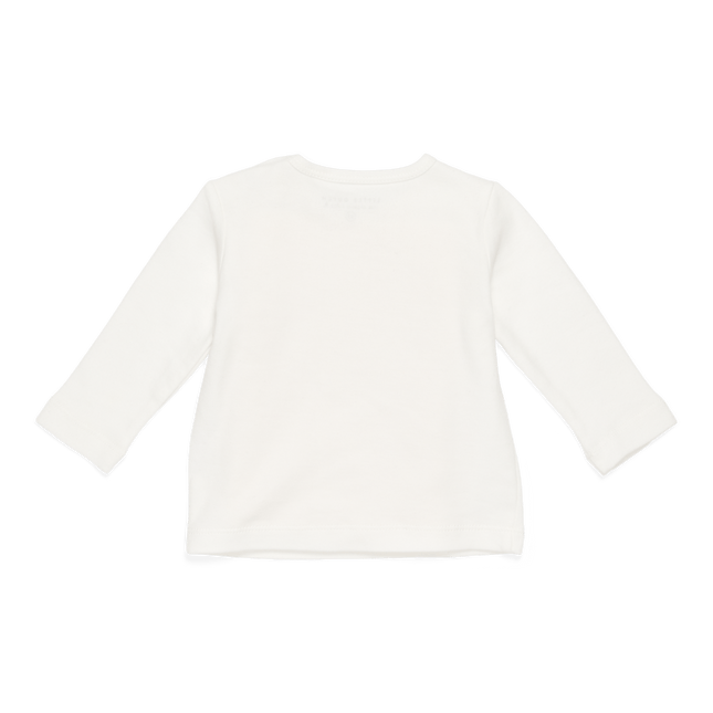 Little Dutch Shirt Lange Mouw Little Goose Walking White - Babywinkel - 8720629650289