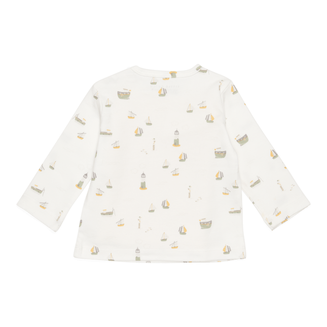 Little Dutch Shirt Lange Mouw Sailors Bay White - Little Dutch - Babywinkel - 8720168539335