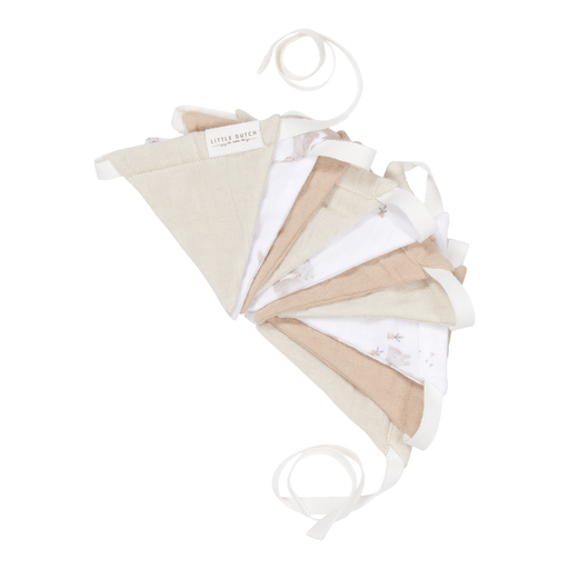 Little Dutch Slinger Hydrofiel Wit Beige Baby Bunny - Babywinkel - 8721122585269