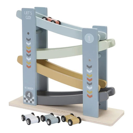 Little Dutch Speelgoed Autobaan Blauw - Little Dutch - Babywinkel - 8713291770379
