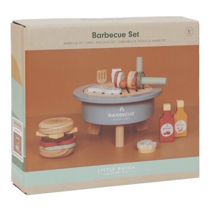 Little Dutch Speelgoed Bbq Hout - Little Dutch - Babywinkel - 8713291880214
