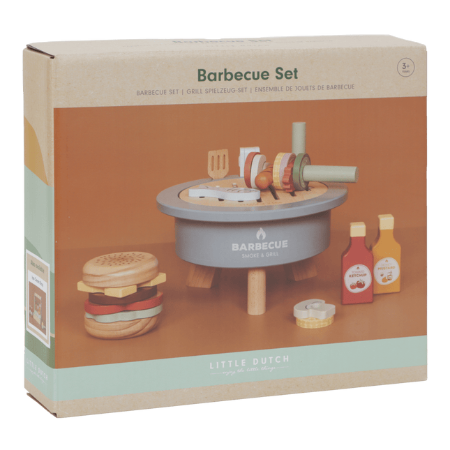 Little Dutch Speelgoed Bbq Hout koop je bij Babywinkel