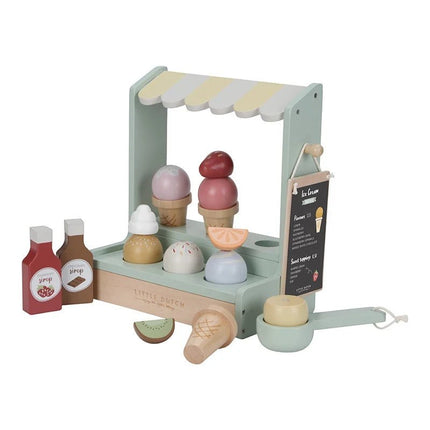 Little Dutch Speelgoed Ijskraam Blauw - Little Dutch - Babywinkel - 8713291880245
