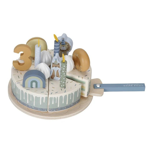 Little Dutch Speelgoed Taart Blauw - Little Dutch - Babywinkel - 8713291880160