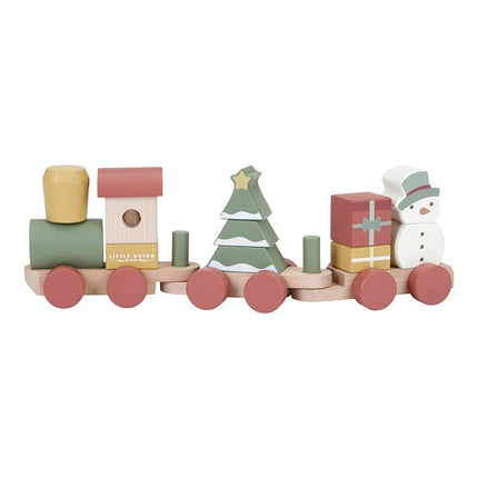 Little Dutch Speelgoed Trein Kerst - Little Dutch - Babywinkel - 8713291448612
