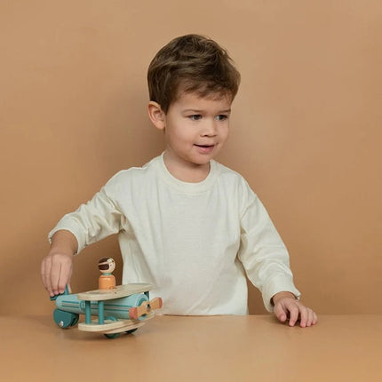 Little Dutch Speelgoed Vliegtuig Hout - Little Dutch - Babywinkel - 8713291880207