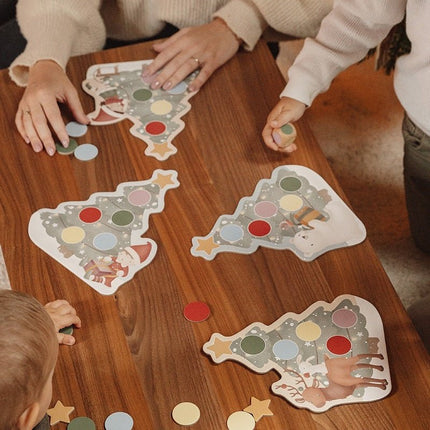 Little Dutch Spelletje Kerstbomen Spel - Little Dutch - Babywinkel - 8713291448650